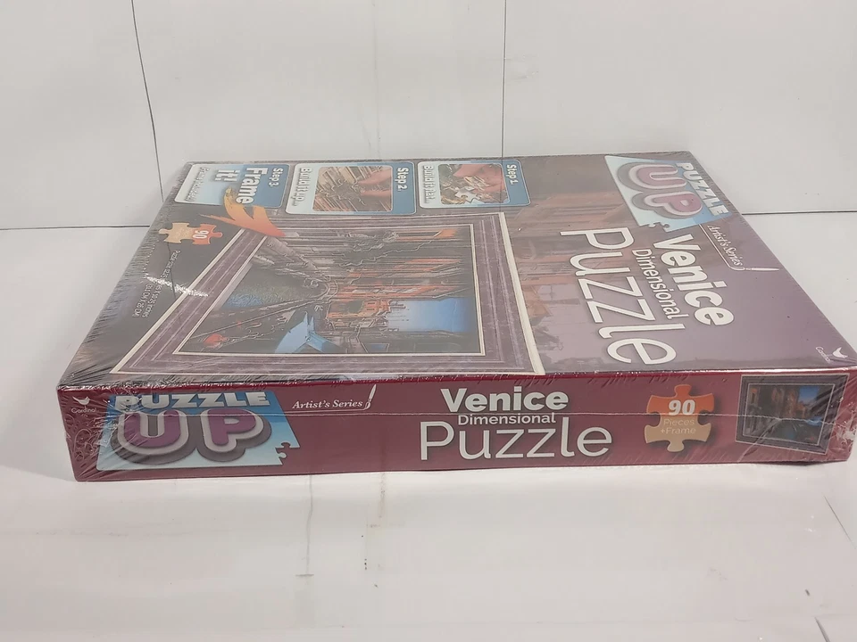 Puzzle Up Artist Series 3D Venecia 90 Piezas Puzzle con Marco Sellado por Cardenal Foto 3 de 4