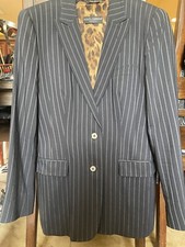 Dolce & Gabbana's Women’s Stripped Jacket / Blazer Navy With Stripes