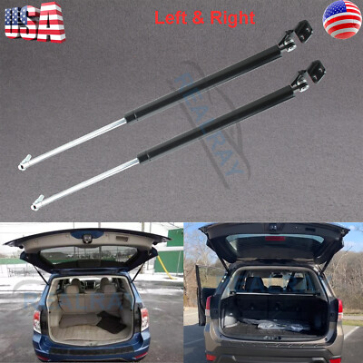 Pair Of Rear Hatch Lift Supports For Subaru Forester 2009-2013 Wagon – Includes Brackets