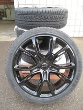 22" NEW JEEP GRAND CHEROKEE SRT8 STYLE GLOSS BLACK WHEELS TIRES SET OF FOUR 9113