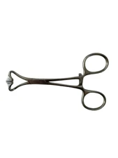 Integra XOMED 3755010 Non-Perforating Towel Forceps, Right Angle, 5-1/8"