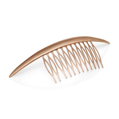 NEW Chloe + Isabel x Jen Atkin Smooth Matte Rose Gold Crescent Hair Comb
