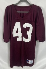 Vintage 70s 80s Football Game Jersey Sz XL Russell USA WPL 7232 43