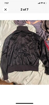 VTG Adidas 80s ATP Run DMC Hip Hop Trefoil Tracksuit Jacket RARE