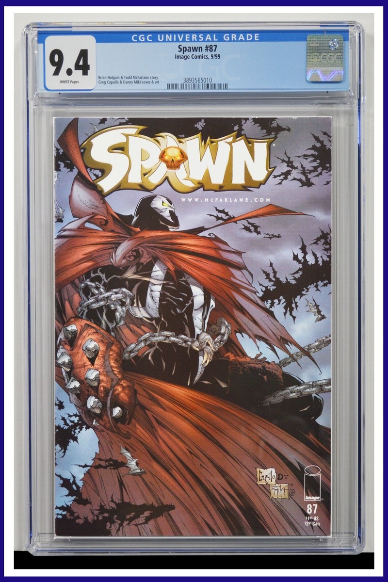 Spawn #87 CGC Graded 9.4 Image September 1999 Greg Capullo Cover