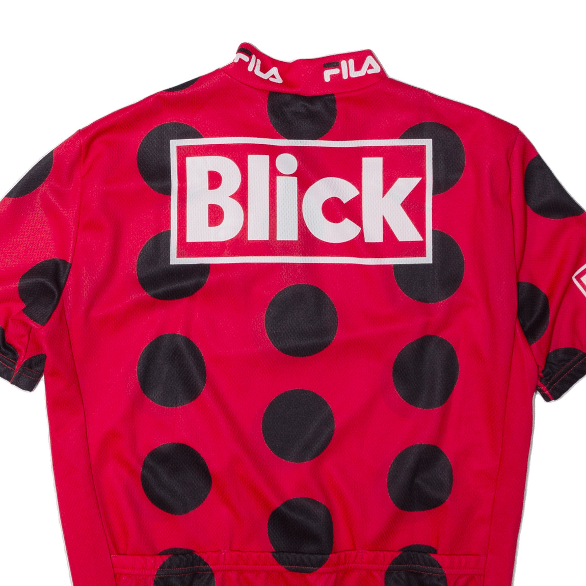 FILA Maglia Ciclismo Uomo Maglia Rossa 1 4 Zip M