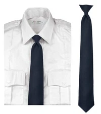 Rothco Police Issue Clip-On Neckties - Midnight Navy Blue 20" Clip On Tie