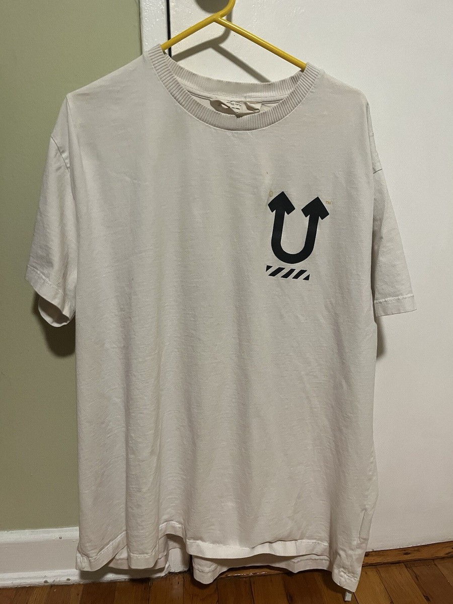 Tシャツ・カットソー OFF-WHITE Undercover Skeleton Dart T-Shirt White AW 19 2019 Off-White c/o Virgil Abloh 2019 x Undercover Skeleton Dart T