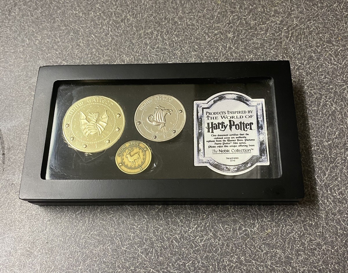 コレクション Harry Potter Movie Coins Harry Potter Gringotts 3 Bank Coin Collection Noble Collection In