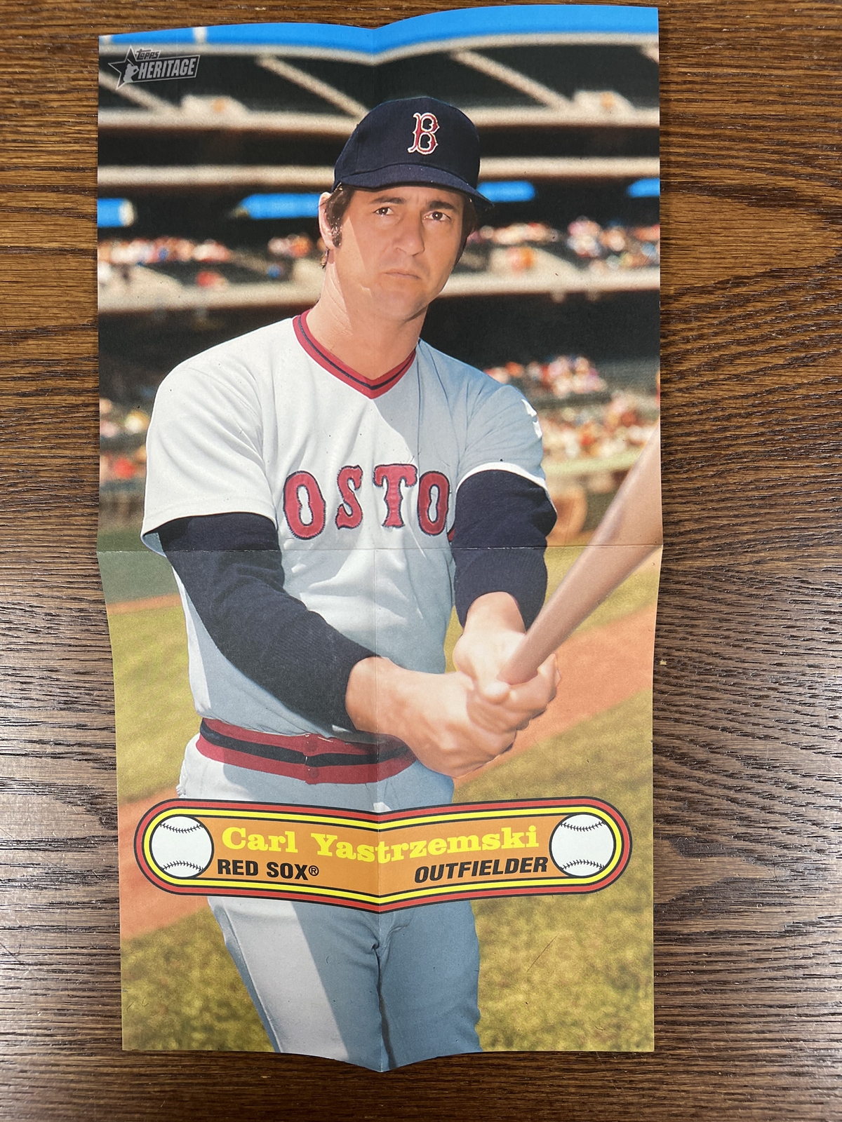 2021 Topps Heritage #PB-22 Carl Yastrzemski 1972 Baseball Posters