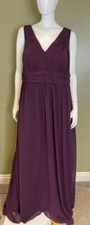 AZAZIE CHANEY GRAPE DRESS SIZE 22 WOMENS