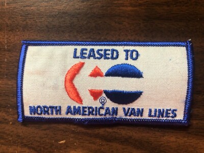 Vintage Leased to North American Van Lines Logo Patch