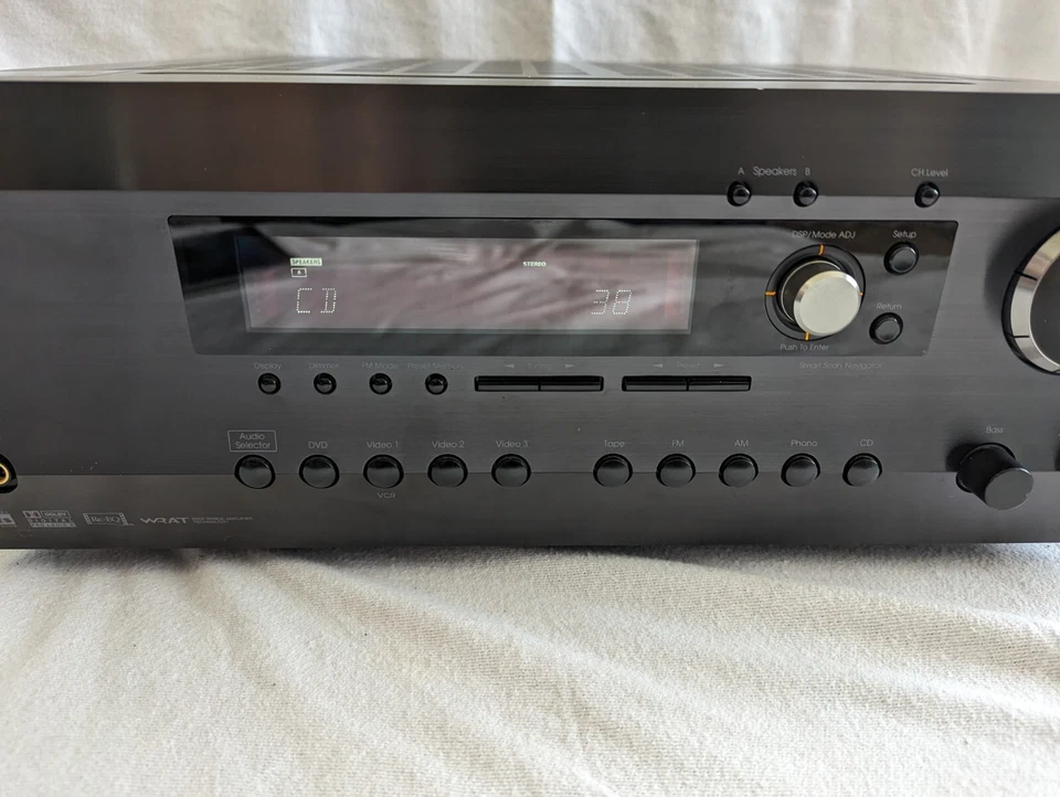 Integra DTR-5.2 AV Receiver w Universal Remote (OEM) Bundle - Works - Phono - Image 3 of 4