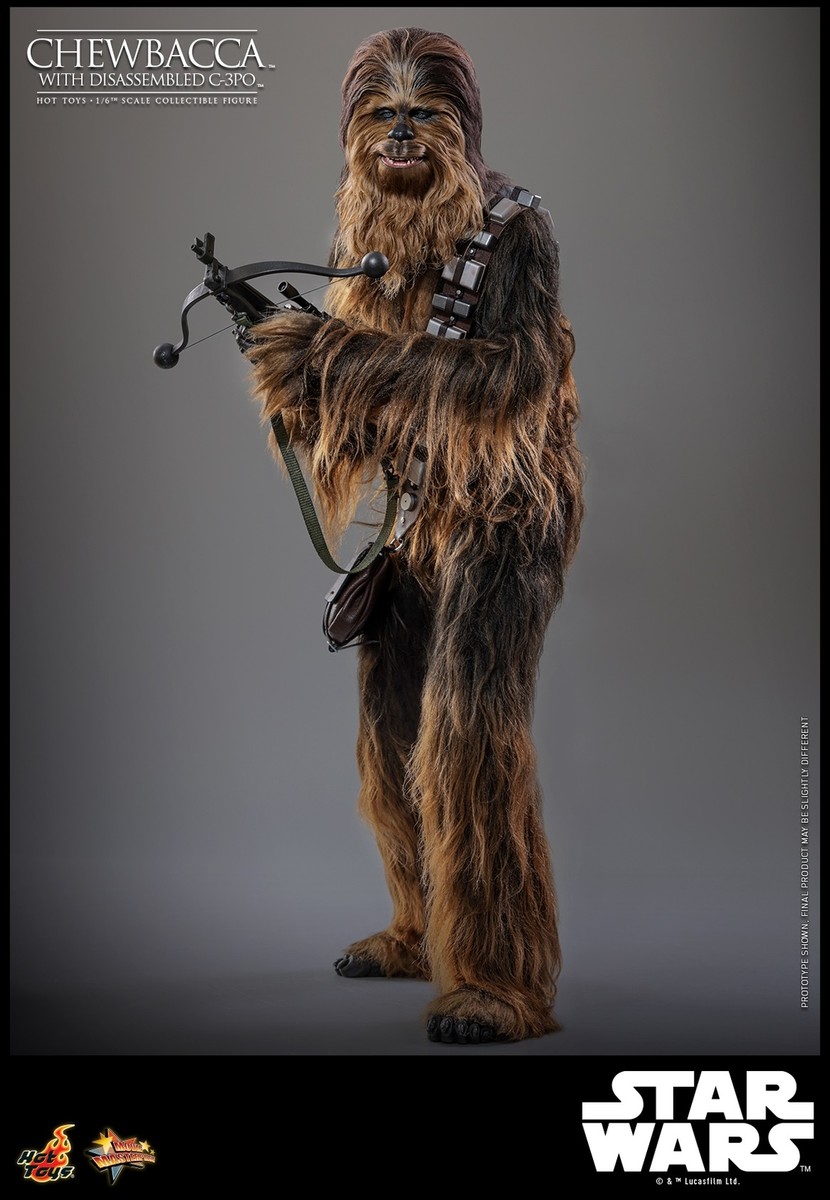 New Hot Toys MMS766 1/6 Star Wars Chewbacca with Disassembled C