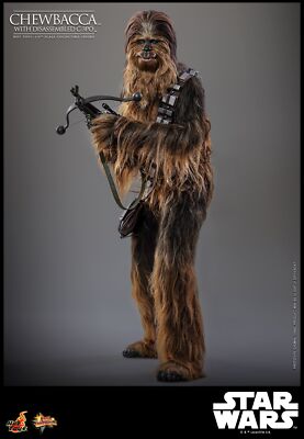 Ready! New Hot Toys MMS766 1/6 Star Wars Chewbacca with Disassembled C-3PO