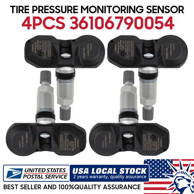 #ad 4PCS OEM Quality TPMS Tire Pressure Sensors 36106790054 For BMW X3 X5 X6 M3 M6 $41.99