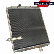 For 2008-2013 Perterbilt 389 386 384 Kenworth T800 W900 T400 Truck Radiator 2Row
