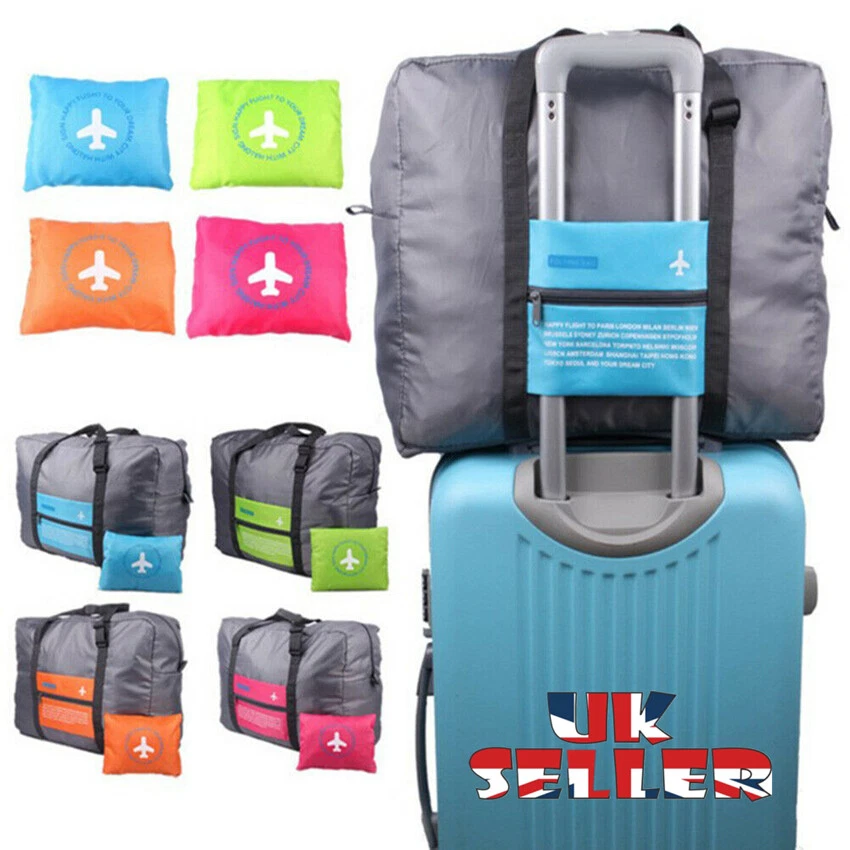 Waterproof Travel Larg Size Foldable Luggage Bag Storage Carry On Duffle Shoulde