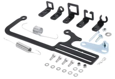 304147 EZ-EFI Cable Mount Kit Carburetor Throttle Cable Mount Bracket Steel Blac