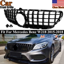 For Mercedes Benz W218 CLS Class CLS400 2014-2018 Black GT Style Front Grille