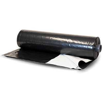 Panda Film 8 Mil Light Deprivation 100% Blackout Greenhouse Plastic Sheeting