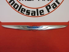 CHRYSLER 300 "CHRYSLER" Blue And Silver Wing Emblem NEW OEM MOPAR