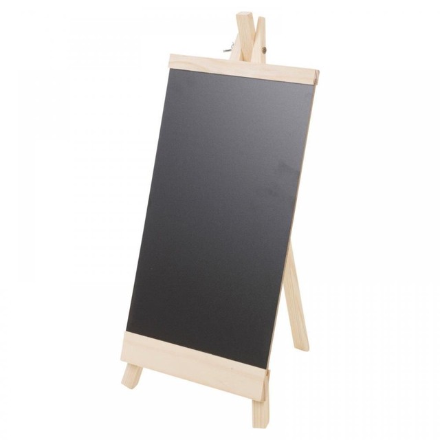Wooden Free Standing Easel Style Wedding Menu Chalk Board Blackboard eBay