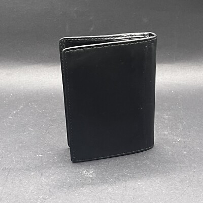 GIANNI VERSACE ブラックケース Gianni Versace Vtg '90s Medusa Bifold Wallet Cardholder Italian