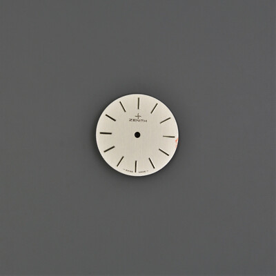 ZENITH Swiss Vintage Dial Zifferblatt 21,4mm Lady Silver