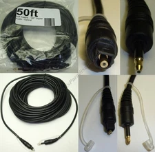 50ft long3.5mm MINI~TOSlink Fiber Optic/Optical Digital Audio SPDIF,S/PDIF Cable