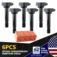 6Pcs Modigt New Ignition coils UF242 30520P8EA01 For Acura MDX 2001-2009