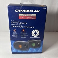 Chamberlain 820CB Garage Safety Sensors - Black.  Factory Sealed.