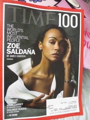 TIME 4/27/26 100 PEOPLE ZOE SALDANA WAGNER MOURA BENICIO DEL TORO ALAN CUMMING