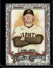 2025 Topps Allen & Ginter Logan Webb Foil Filagree #232 Giants