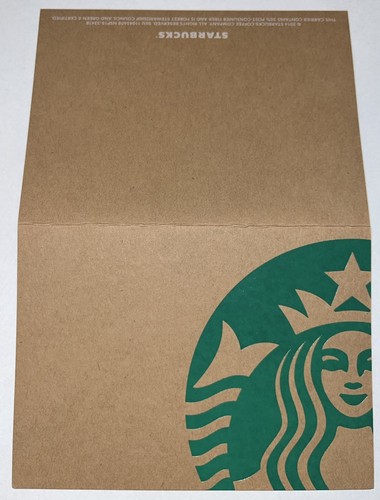 Starbucks 2017 Schneemann Weihnachten Firmenkarte mit Halter 6142 Serie - Bild 3 von 3