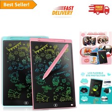 Colorful 12-Inch LCD Writing Tablet for Kids - Eco-Friendly Doodle Board