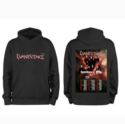 Evanescence North America Tour hoodie black All sizes 1F2577