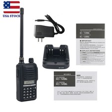 IC-V86 7W 10KM Handheld Transceiver Walkie Talkie VHF Transceiver VHF Radio USA
