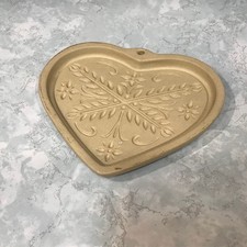 Pampered Chef Anniversary Heart Cookie Mold #2918 Made in USA