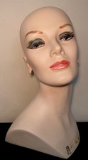 VTG MCM 1960 s Decter Style Lady Head Bust Fa...
