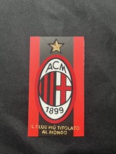 Patch ricamata AC Milan stella oro Il club più titolato al mondo vintage