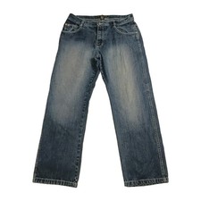 Vintage Southpole 4180 Jeans Denim Y2K Baggy Blue Faded Skate Wide Leg Size 36