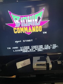 Bionic Commando Nintendo NES Video Game Cartridge Only TESTED