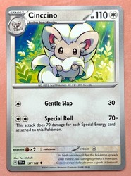 Cinccino 137/162 Temporal Forces Uncommon
