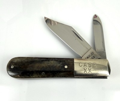 CASE XX CUTLERY CO USA 1979 1-DOT APPALOOSA B0NE #A62009 1/2 BARLOW KNIFE MINT