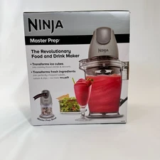 New Ninja Master Prep Mixer Frozen Drinks Desserts Salads Salsa MODEL-QB900B