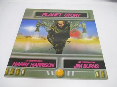1979 SC Book PLANET STORY by HARRY HARRISON & JIM BURNS CM6066