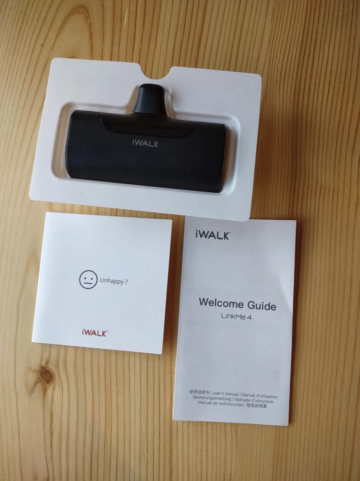 Cargador portátil USB-C iWALK LinkPod4 4500 mAh - negro, DBL4500C Foto 3 de 4