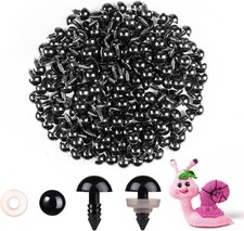 MUCUNNIA 400pcs 10mm Safety Eyes for Amigurumi with Washers Plastic