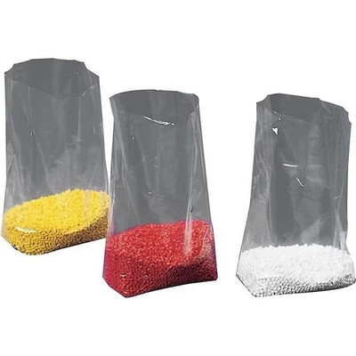 4 MIL Size 12'' X 14'' 1000 Packs LDPE Clear Flat Poly Bag, Open Top Package